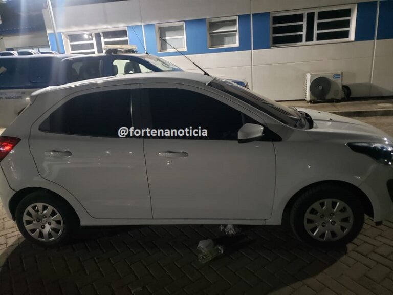 Veículo roubado é recuperado pela Polícia Militar em Maragogipe