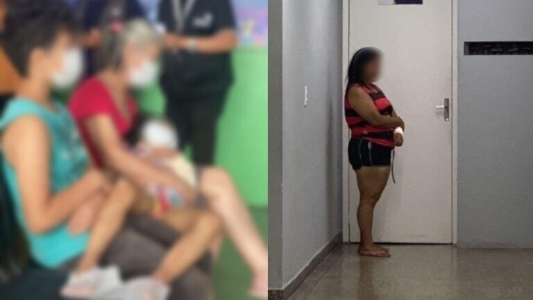 Em Manaus, mãe em surto esfaqueia filhos de 6 e 12 anos e tenta contra própria vida